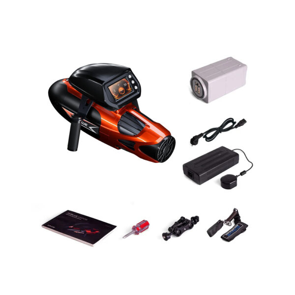Sublue Vapor scooter sous-marin rouge – Image 2