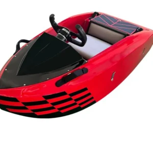Bateau kart à moteur à essence 110cc Mini bateau mini jet