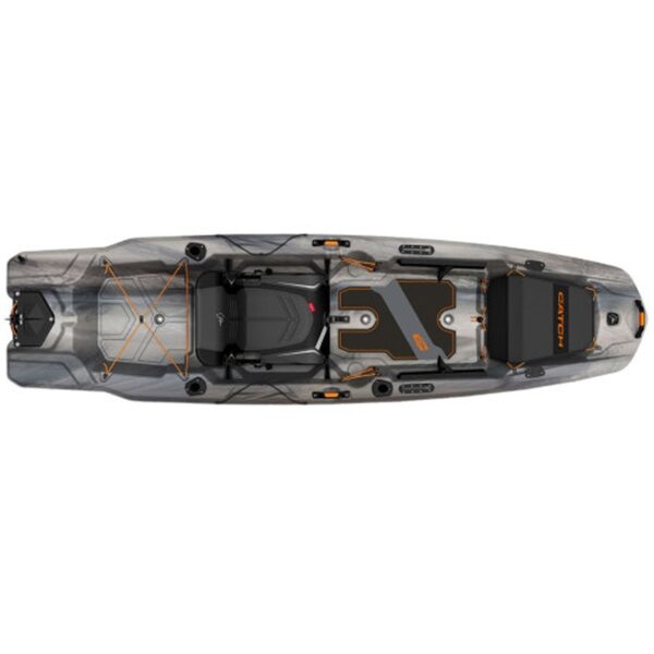 Kayak de pêche Pelican The Catch 110 Mode Magnetic Grey – Image 2