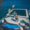 Pack plateforme gonflable bateau Jobe Infinity island avec gonfleur – Image 3