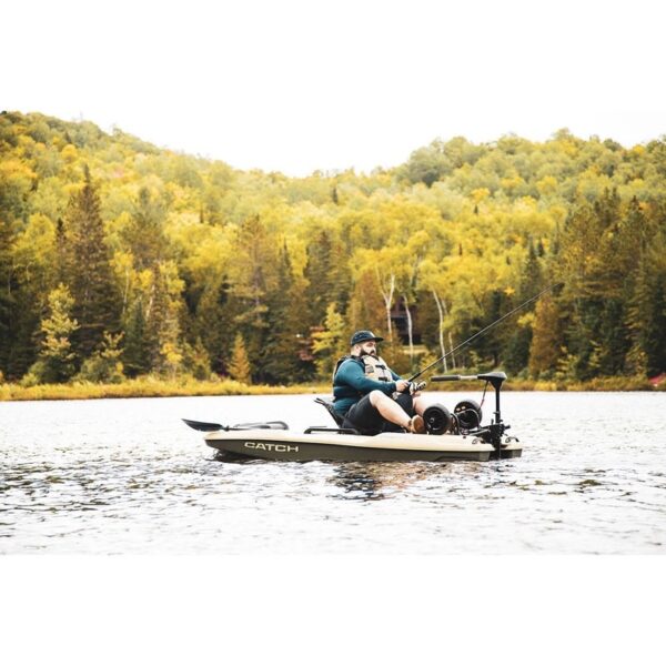 Kayak de pêche Pelican Catch PWR 100 Khaki – Image 6