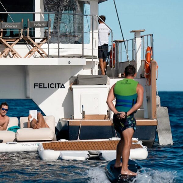 Plateforme gonflable bateau Yachtbeach Ramp pour foil – Image 4