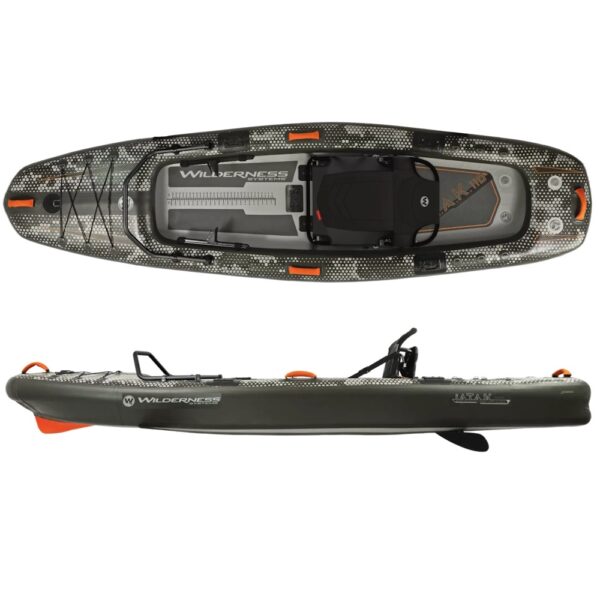 Kayak gonflable de pêche dropstitch Wilderness iAtak 110 – Image 3