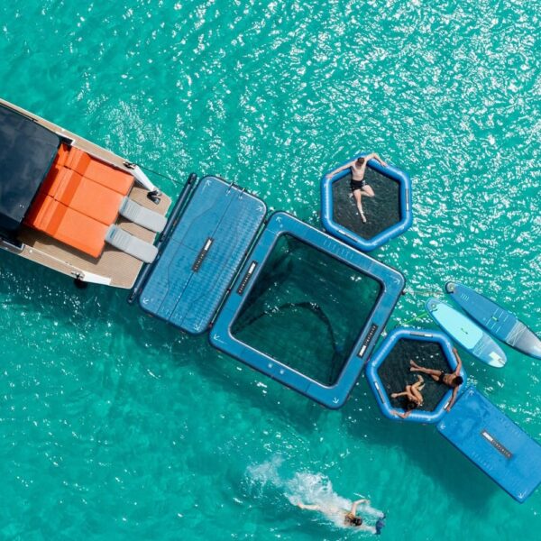 Pack plateforme gonflable bateau Jobe Infinity Island avec gonfleur – Image 7