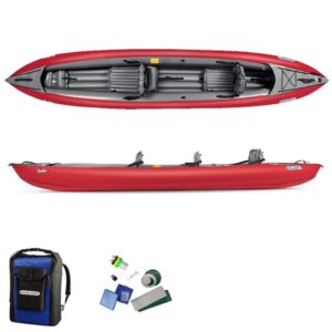 Kayak gonflable Gumotex Solar 019 Rouge | 2 places