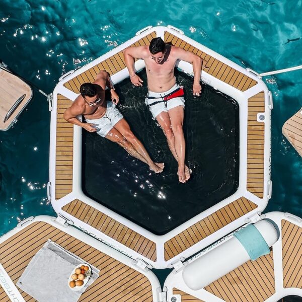 Plateforme gonflable bateau Yachtbeach Party Zone 2.5 – Image 3