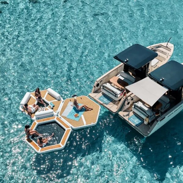 Plateforme gonflable bateau Yachtbeach Party Zone 2.5 – Image 5