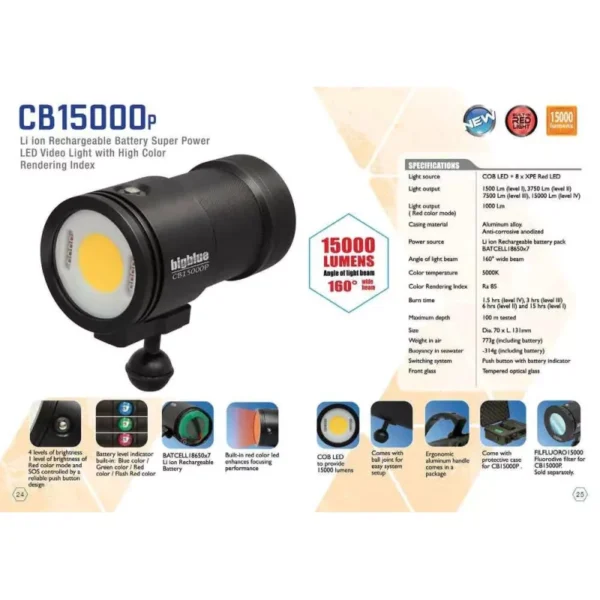 Phare CB15000P - BIGBLUE – Image 2
