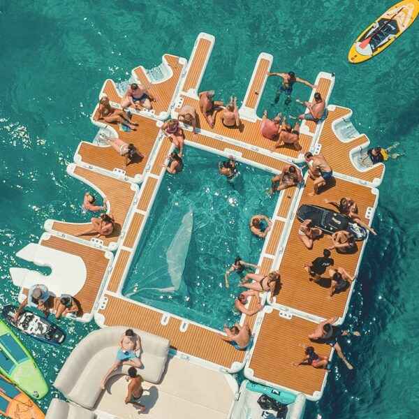 Piscine flottante Yachtbeach Luxury Pool 4.10 – Image 4