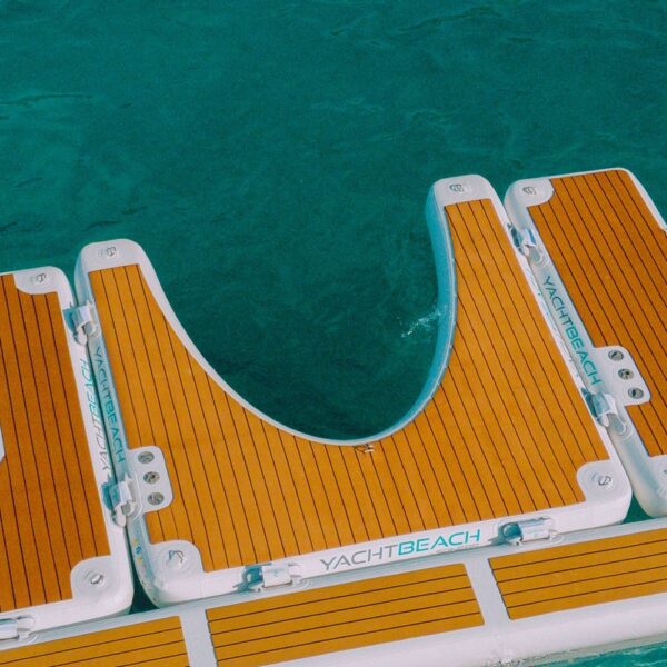 Plateforme gonflable bateau Yachtbeach jet ski Mono – Image 4